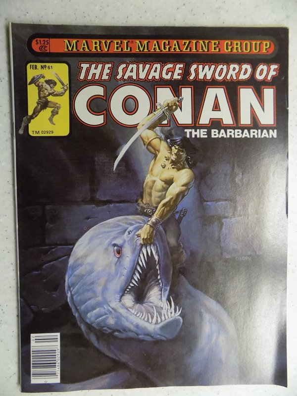 The Savage Sword of Conan #61 (1981)