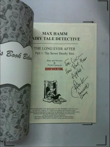 Max Hamm Fairy Tale Detective (2002 Volume 1) COMIC NM signed Frank Cammuso