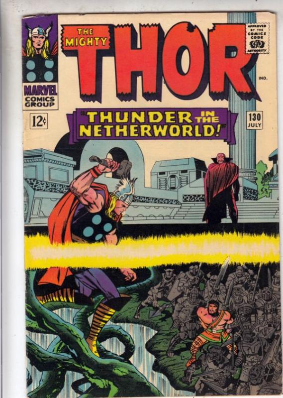 Thor, the Mighty #130 (Jul-66) FN+ Mid-High-Grade Thor, Hercules