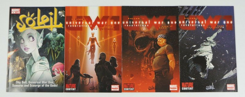 Universal War One: Revelations #1-3 VF/NM complete series +sampler BAJRAM soleil