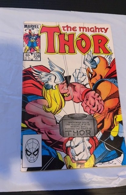Thor #338 (1983) 2nd Beta Ray bill app