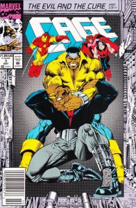 Cage #7 (Newsstand) FN ; Marvel | Luke Cage West Coast Avengers