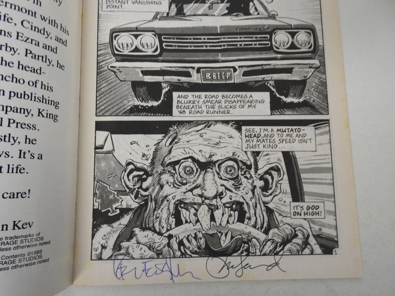 Teenage Mutant Ninja Turtles #30 (1990) VF- Condition! Signed no cert