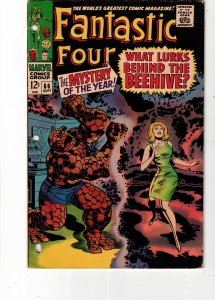 Fantastic Four #66 (1967) Lower Grade 1st “Him” aka Adam Warlock! Kirby Art Wow!