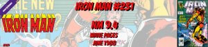 Iron Man 231 NM 9.4 Marvel 1988