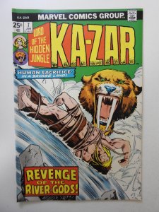 Ka-Zar #7 (1975) VF Condition!