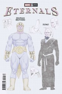 Eternals (5th Series) #7B VF/NM ; Marvel | 1:10 variant Design