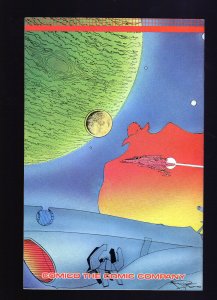 Star Blazer #1 - Doug Rice Wraparound Cover Art. (8.0/8.5) 1987