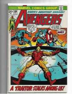 AVENGERS #106 - VF+ - HIGH GRADE BRONZE AGE CLASSIC ISSUE - MARVEL 