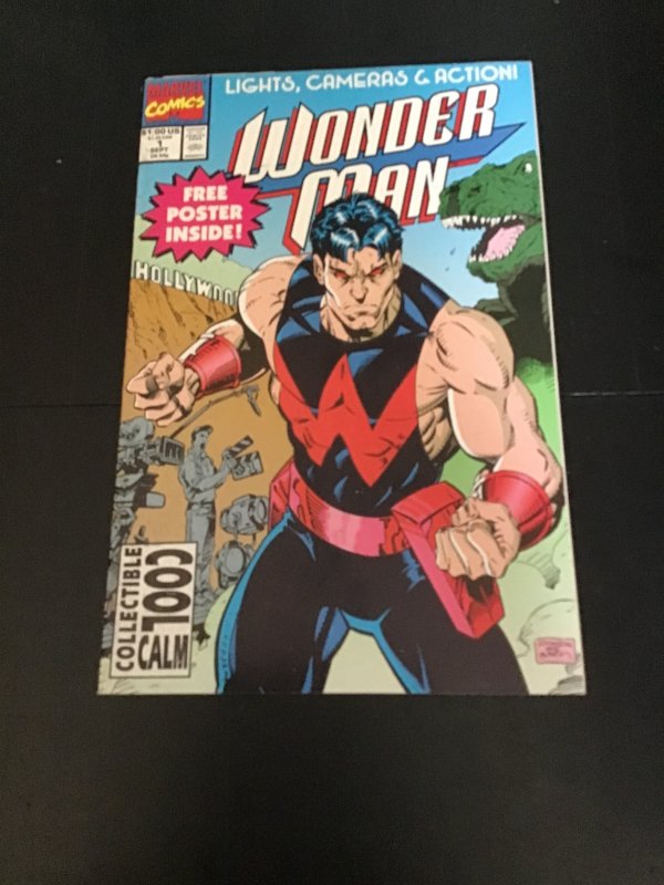 Wonder Man #1 (1991) 1st issue ongoing series key! High-grade NM- Wow