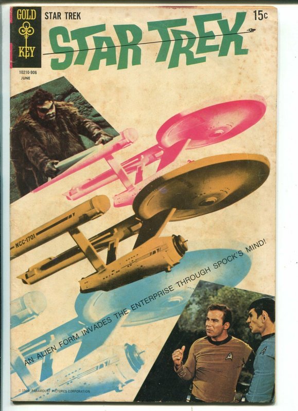 Star Trek #4 1969-Gold Key-Leonard Nimoy-William Shatner-VG-