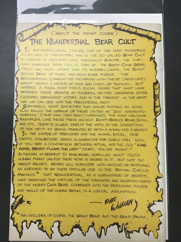 Forbidden Knowlege Comics #1