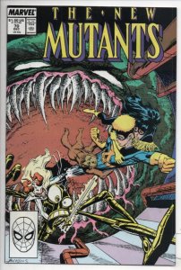 NEW MUTANTS #70, NM- CannonBall, Marvel 1983 1988, more in store