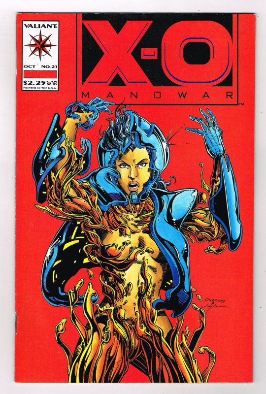 X-O Manowar #21 (1993)         Valiant