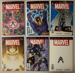 Marvel Universe The End set #1-6 6 diff 6.0 (2003)