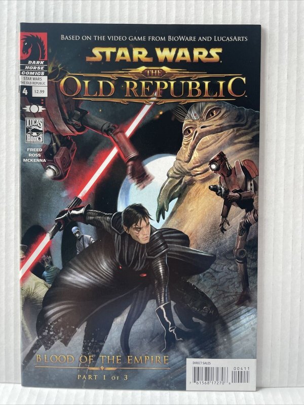 Star Wars The Old Republic #4 Dark Horse 1st Appearance Darth Marr 