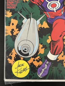 TOPPS COMIC SUPER DELUXE KIRBYCHROME BOMBAST + CAPTAIN GLORY SEALED POLY W/CARDS