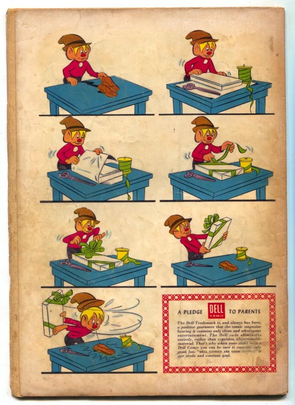 Little People-Topsy Turvy Christmas- Four Color Comics #868 1957