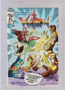 Voltron #3 (8/8.5) 1985 MacFury Cover