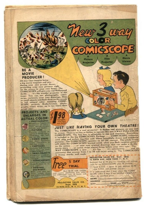 Jungle Comics #92 1947-Kaanga- whip cover G 