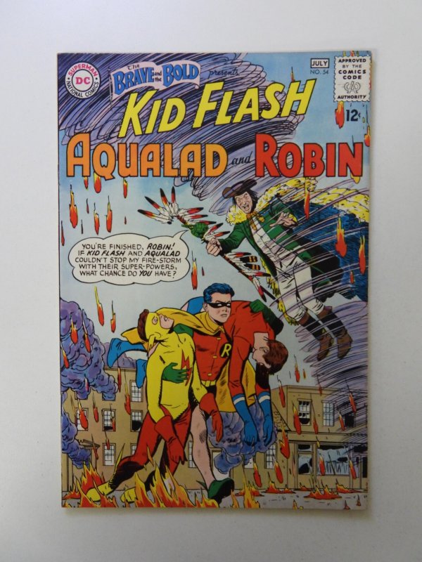 The Brave and the Bold #54 (1964) 1st appearance of Teen Titans FN+ condition