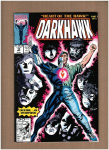 Darkhawk #10 Marvel Comics 1991 Heart of the Hawk VF+ 8.5