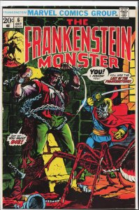 The Frankenstein Monster #6 (1973) Frankenstein Monster
