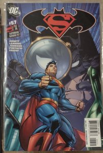 SUPERMAN / BATMAN  # 57   2009 DC  NANOPOLIS PRANKSTER