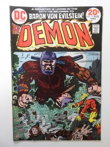 The Demon #11 (1973) VG Condition! 1/2 in tear back cover