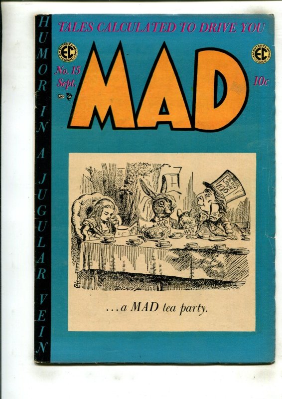 MAD #15 (4.5/5.0) 1954