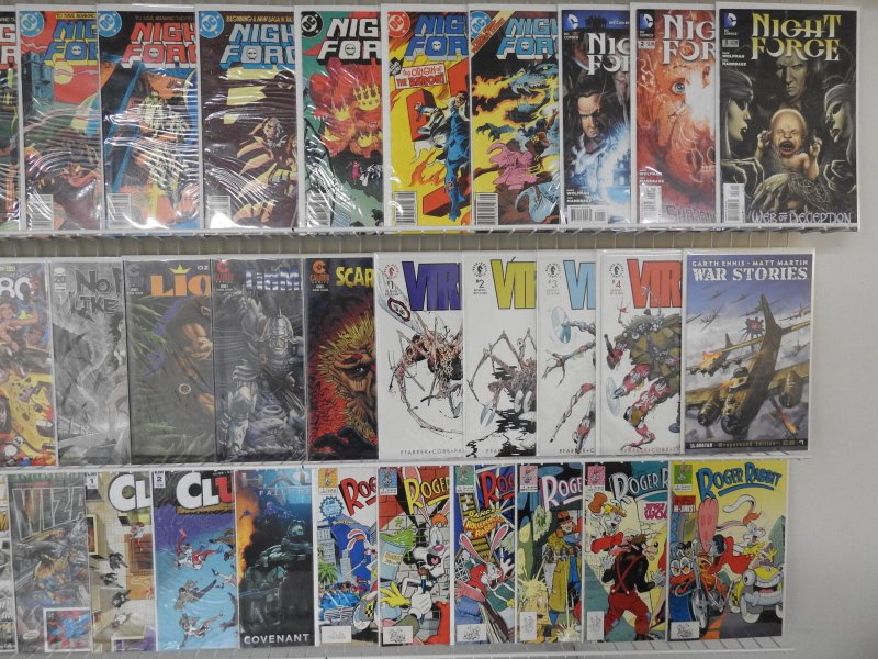 Huge Lot 160 Comics W/ Night Force, Predator, Oz, Peanuts, +More Avg VF Cond