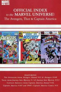 Avengers Thor & Captain America: Official Index to the Marvel Universe   #11,...