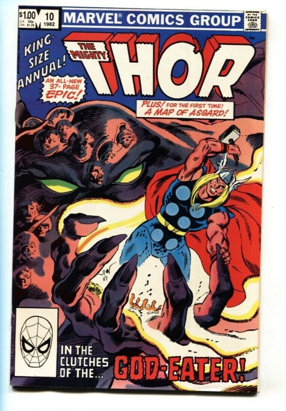 THOR ANNUAL #10-1982 Marvel Comic Book-GOD-EATER NM-