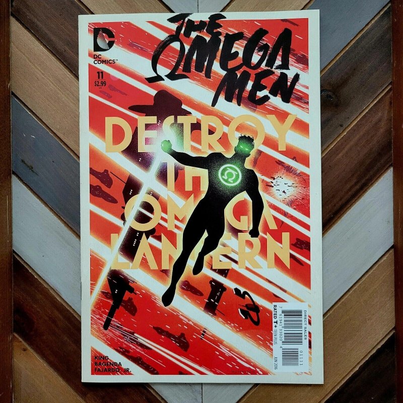 OMEGA MEN #11 (DC 2016) High Grade 