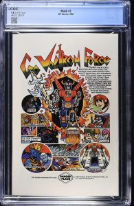 Mask #3 (2/86) Graded CGC 9.8