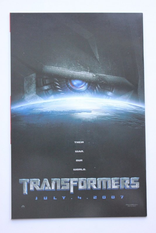 Transformers: Movie Prequel #3 Sketch Cover A (2007) Transformers NM