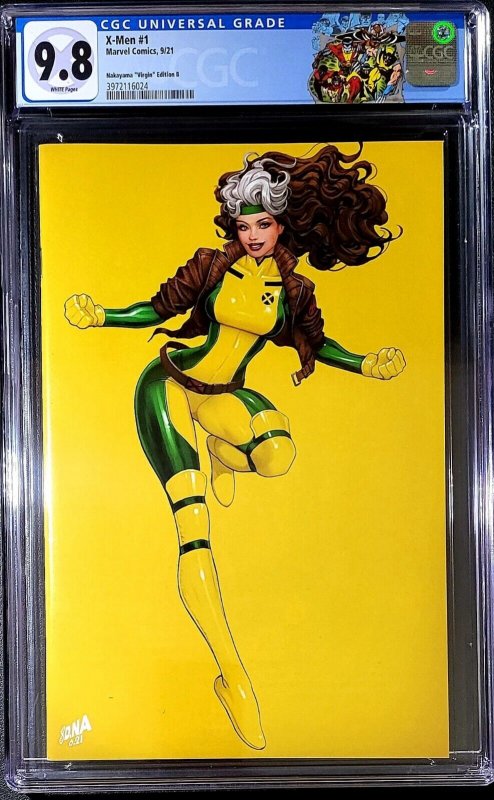 ?? X-MEN #1  CGC 9.8 Nakayama VARIANT NM Wolverine? crain skan momoko jtc 