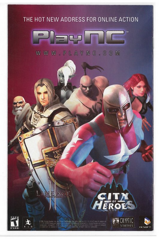 City of Heroes (2004 Blue King) #5 NM