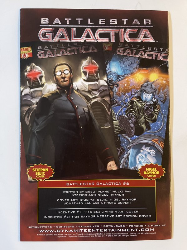 Battlestar Galactica #5 - VF/NM (2007)