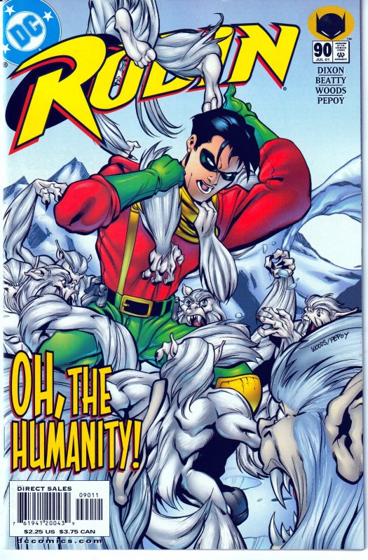 Robin(vol. 1)#72,90,91,92,93,94,96-97,100 Batman,No Man's Land,King Snake,Kobra!