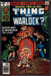 Marvel Two-in-One #63 (1980) Warlock