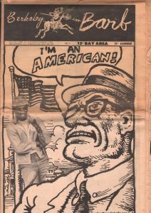 Berkeley Barb 1/31/1969-underground newspaper-Gilbert Shelton-Jan Lynch-G/VG