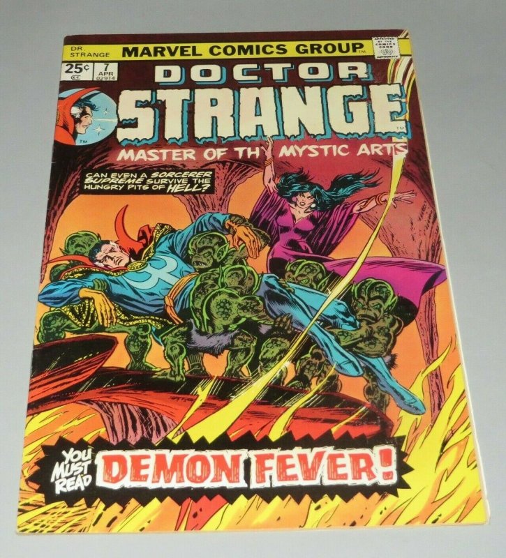 Doctor Strange #7 VF- 1975 Marvel Comic Book Superhero Umar Dormammu Appearance