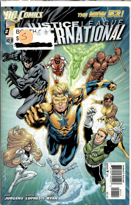 Justice League International #1 (2011) Justice League International