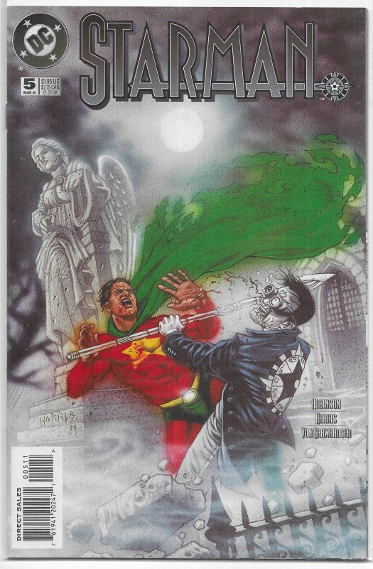 Starman (vol. 2, 1994) # 5 FN/VF (Talking with David) Robinson/Harris