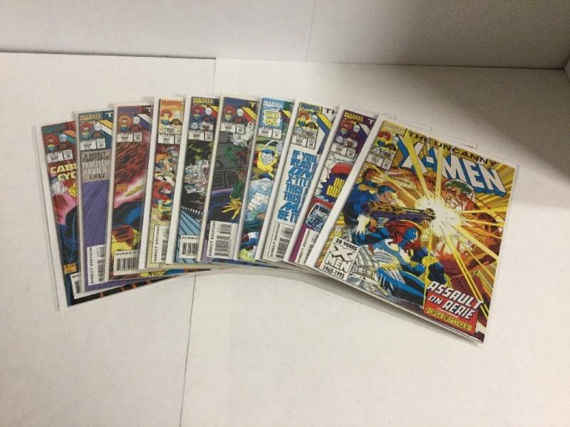 Uncanny X-Men 301-310 Vf-Nm Very Fine-Near Mint Marvel Comics