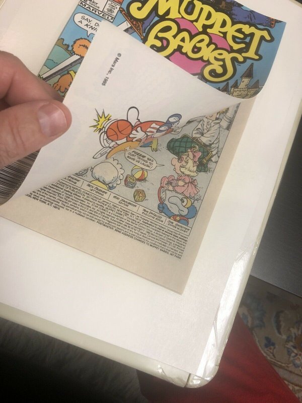 Muppet Babies (1985) # 7 (NM) Canadian Price Variant CPV ! Rare !