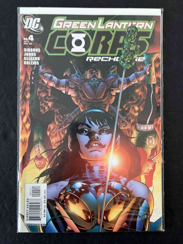 Green Alntern Corps Recharge Full Set # 1,2,3,4,5 Dc Comics 2005-2006 Nm