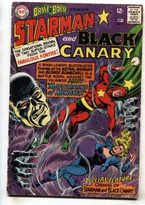 Brave and the Bold #61--1965--1st Silver Age Mist--Black Canary & Starman