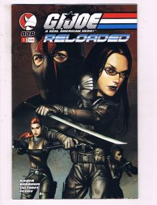 GI Joe Reloaded # 1 VF DDP Comic Book Real American Hero Rieber Series JH8